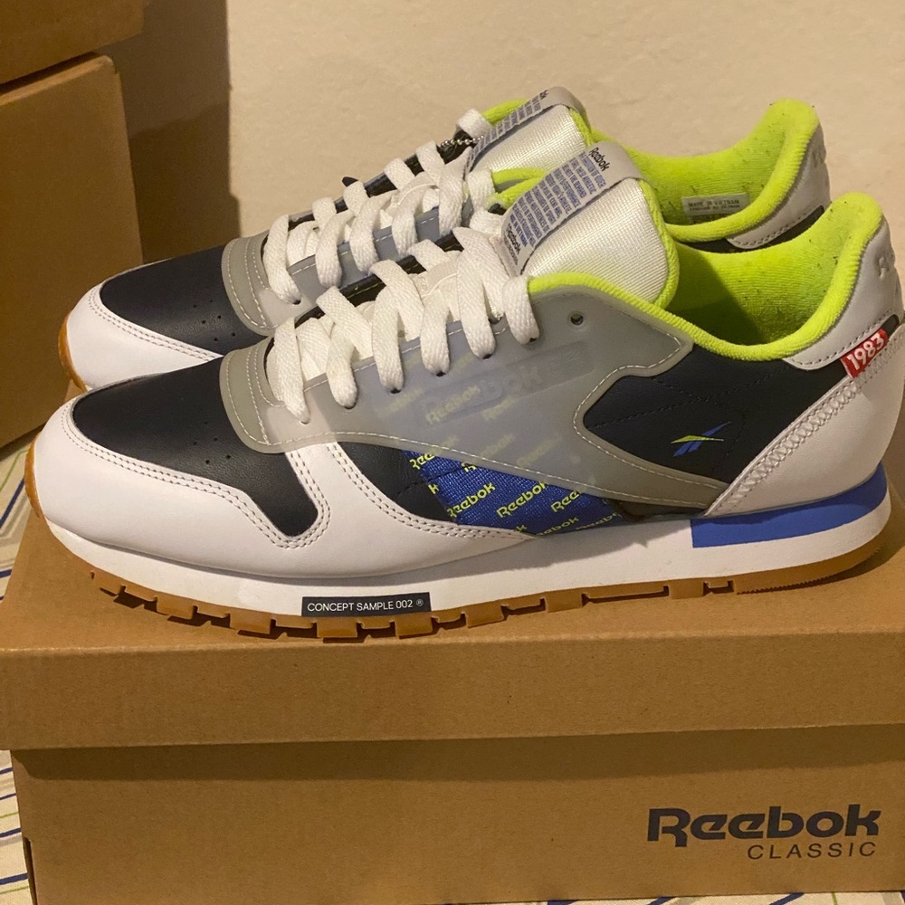 REEBOK CL LEATHER ALTERED ATI SNEAKERS DV5241 CLASSIC CONCEPT